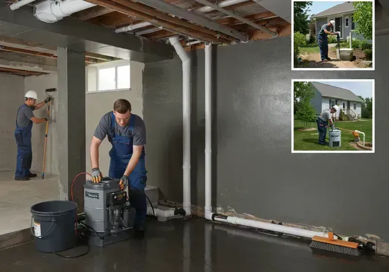 Basement Waterproofing and Flood Prevention process in Linden, AL